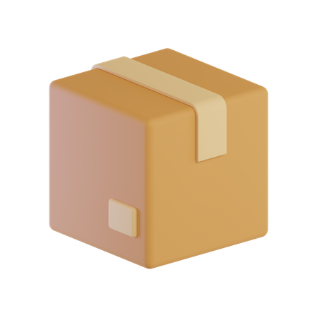 Caja  3D Icon