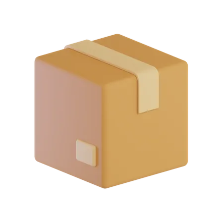 Caja  3D Icon