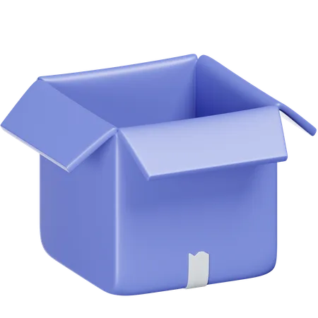 Abrir caja  3D Icon