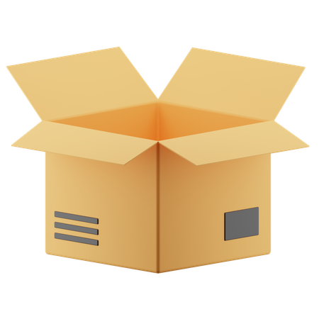 Abrir caja  3D Icon