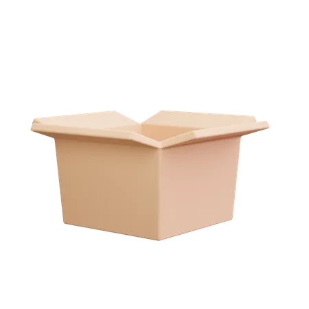 Abrir caja  3D Icon