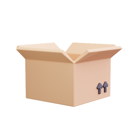 Abrir caja  3D Icon