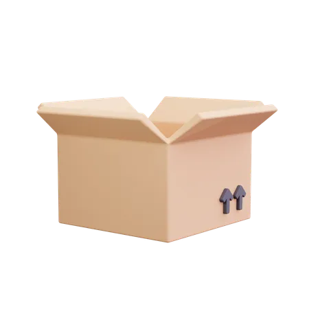 Abrir caja  3D Icon