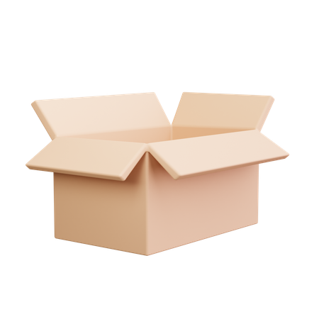 Abrir caja  3D Icon