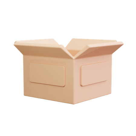 Abrir caja  3D Icon