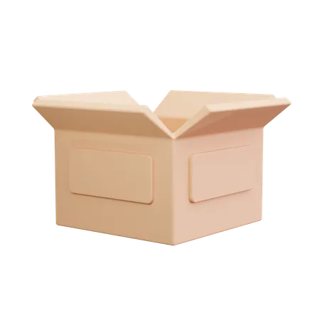 Abrir caja  3D Icon