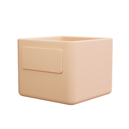 Abrir caja  3D Icon