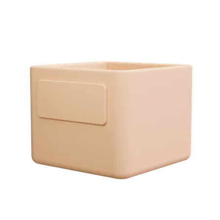 Abrir caja  3D Icon