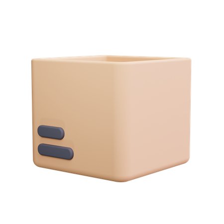 Abrir caja  3D Icon