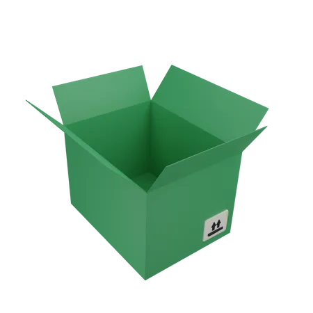 Abrir caja  3D Icon