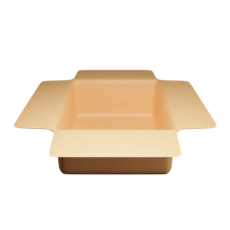 Abrir caja  3D Icon