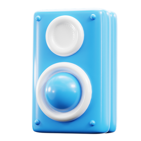 Caja del altavoz  3D Icon