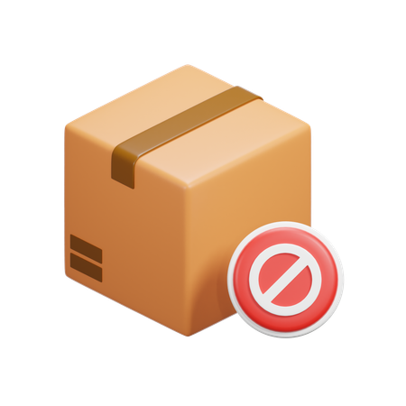 Caja bloqueada  3D Icon