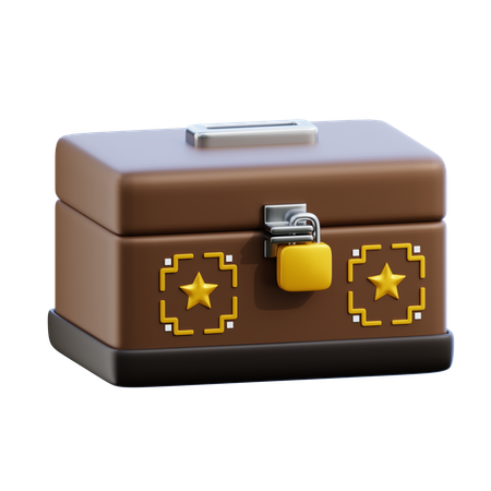 Caja de caridad  3D Icon