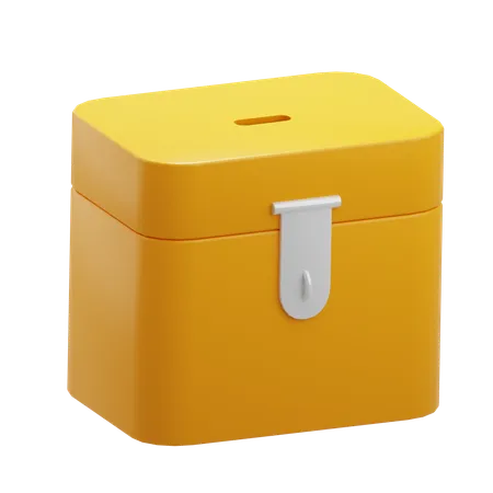 Caja de caridad  3D Icon