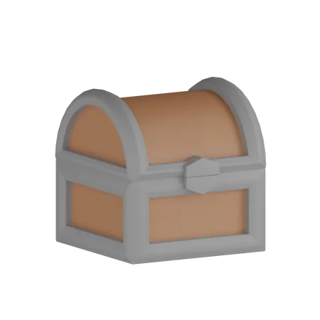 Caja de pecho  3D Icon