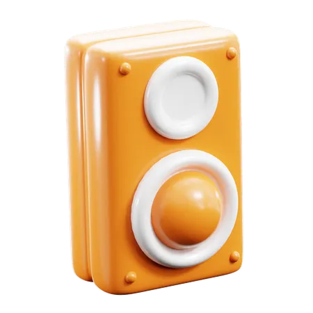 Caja del altavoz  3D Icon