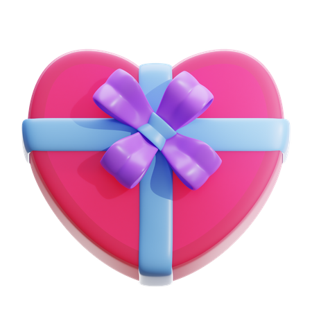 Caja de amor  3D Icon