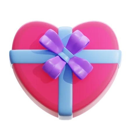 Caja de amor  3D Icon