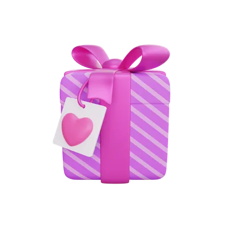 Caja de amor  3D Icon