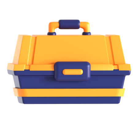 Caja de anzuelos  3D Icon