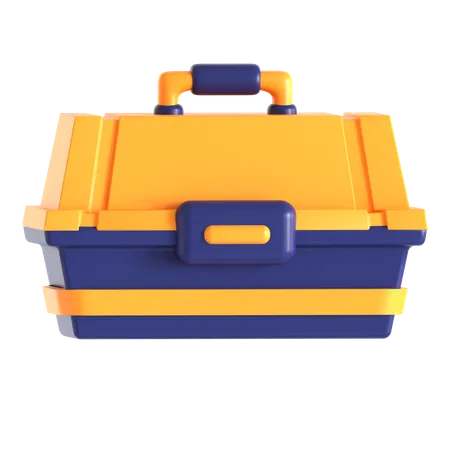 Caja de anzuelos  3D Icon