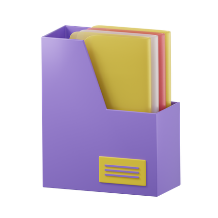 Caja de archivo  3D Icon