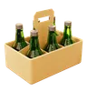 caja de botella de cerveza