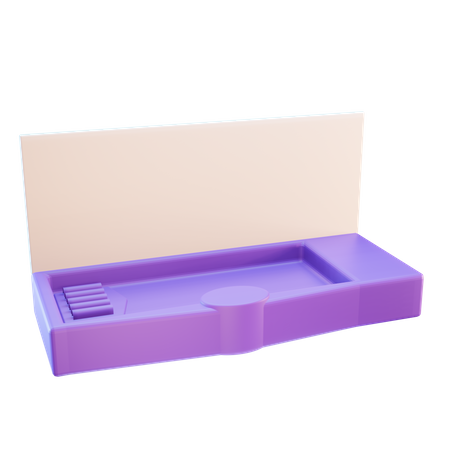 Caja de brújula  3D Icon
