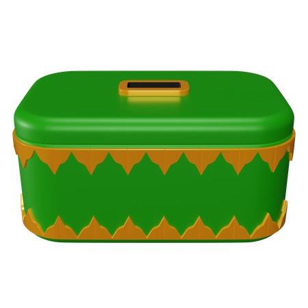 Caja de caridad  3D Icon