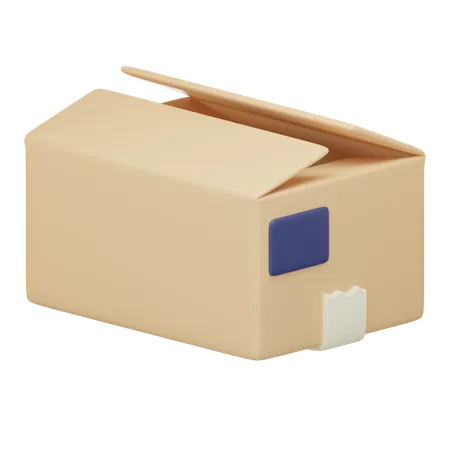 Caja de cartón  3D Icon