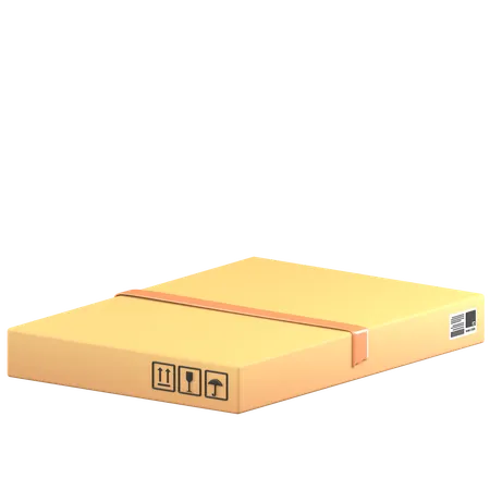 Caja de cartón  3D Icon