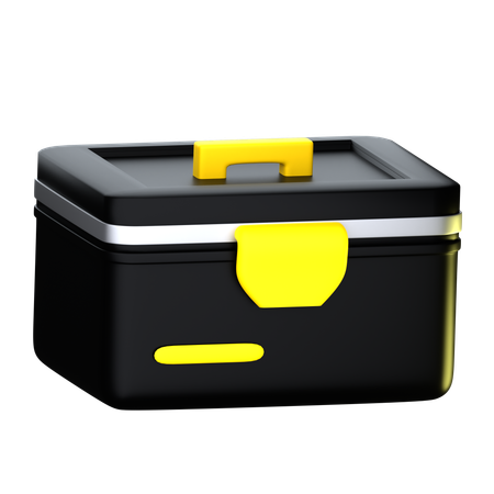 Caja de comida  3D Icon