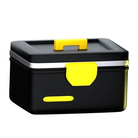 Caja de comida  3D Icon