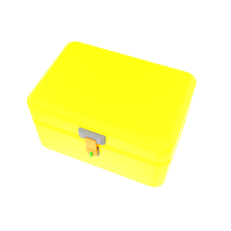 Caja de construcción  3D Icon