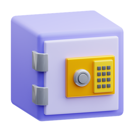 Caja de deposito  3D Icon