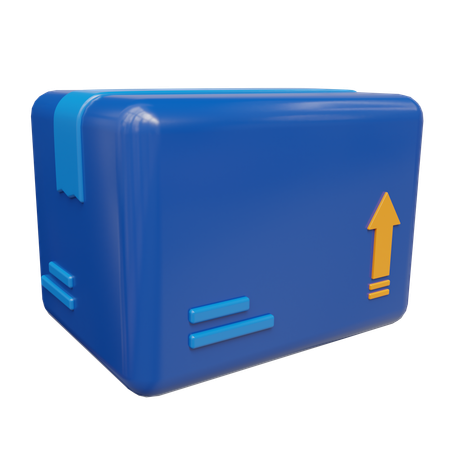 Caja de embalaje  3D Icon