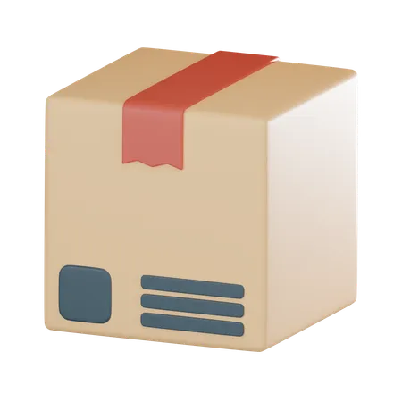 Caja de entrega  3D Icon