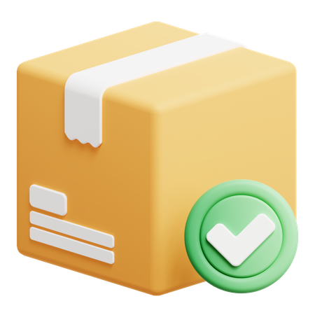 Caja de entrega  3D Icon