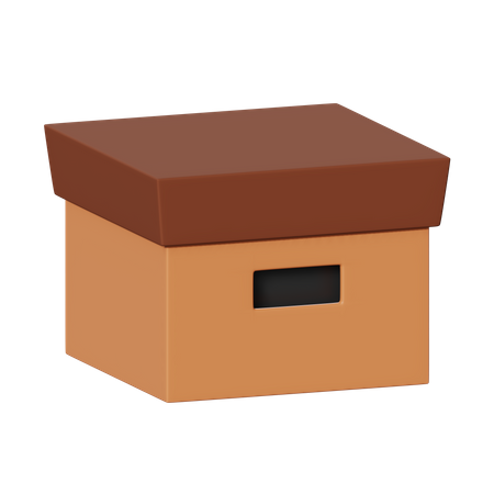 Caja de entrega  3D Illustration