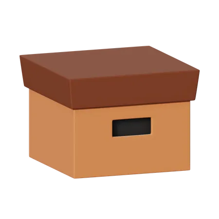 Caja de entrega  3D Illustration