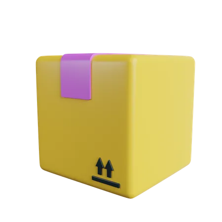 Caja de entrega  3D Illustration