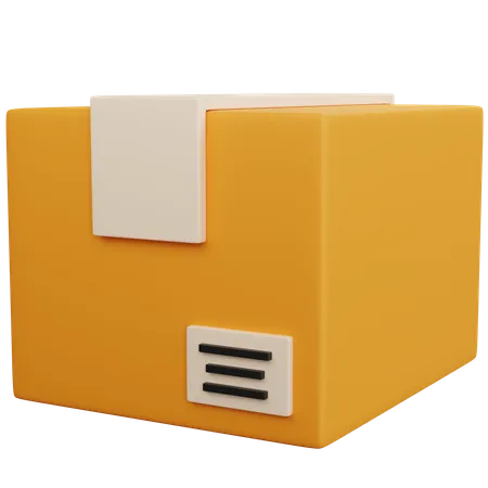 Caja de entrega  3D Icon