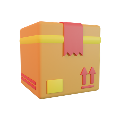 Caja de entrega  3D Icon