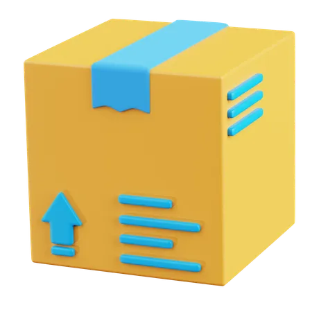 Caja de envío  3D Icon