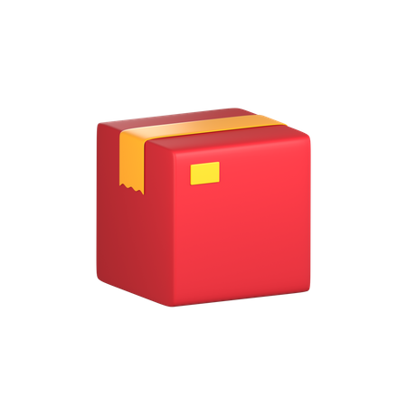 Caja de envío  3D Icon