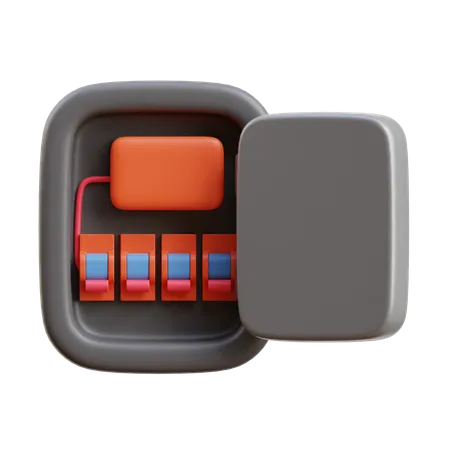 Caja de fusibles  3D Icon