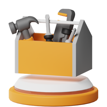 Caja de herramientas  3D Icon