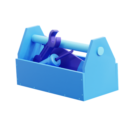 Caja de herramientas  3D Icon