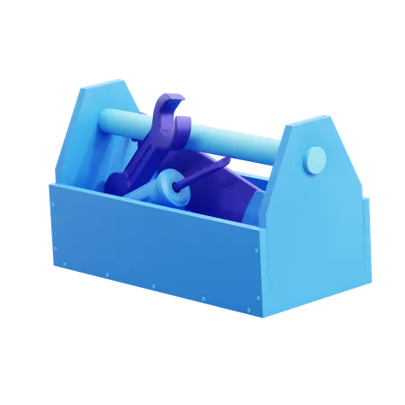 Caja de herramientas  3D Icon